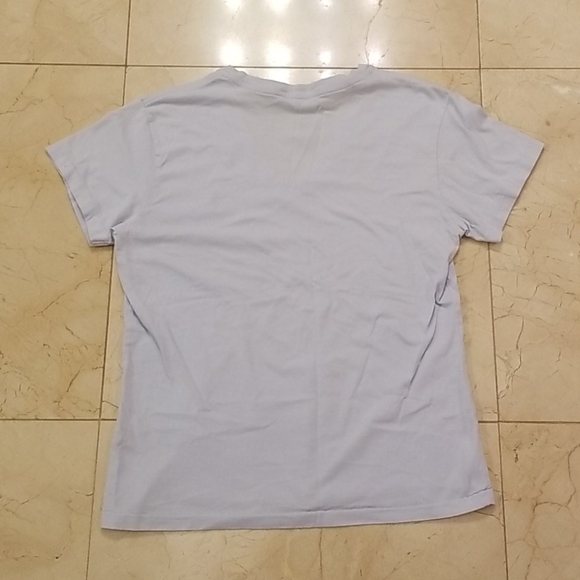 Like-New Ralph Lauren Sport V-Neck Sky Blue Tee - Picture 2 of 2